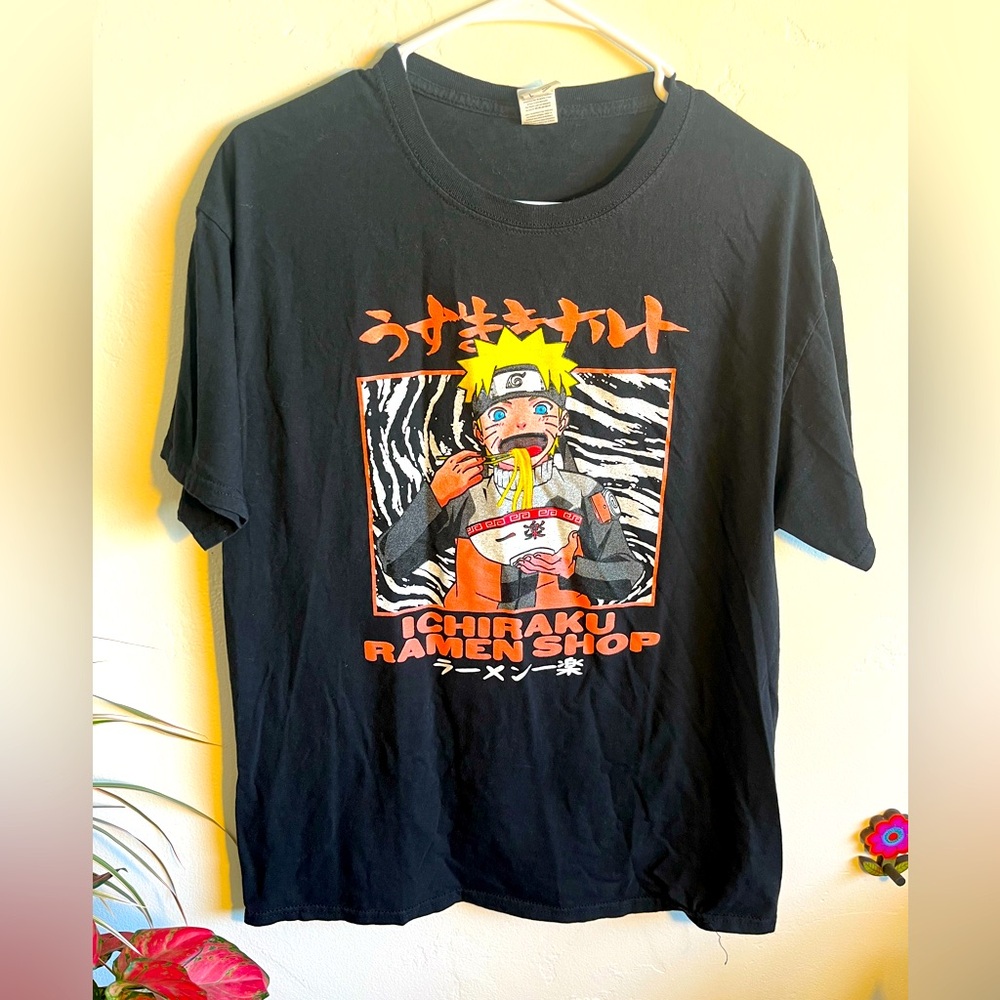 90’s Anime T-shirt Lot Ichiraku Ramen Shop
